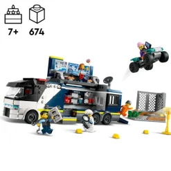 Lego City Laboratorio de Criminología Móvil