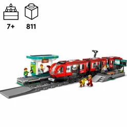 Lego City Tranvía y Estación del Centro