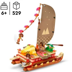 Lego Disney Canoa de Aventuras de Vaiana