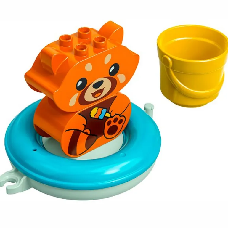Lego Duplo Bathtime Fun Panda Rojo Flotante