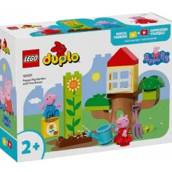 Lego Duplo Peppa Pig Jardín y Casa Árbol