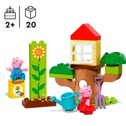 Lego Duplo Peppa Pig Jardín y Casa Árbol