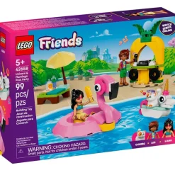 Lego Friends Fiesta en la Piscina con Flamenco y Unicornio