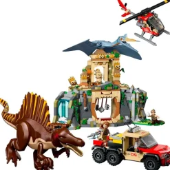 Lego Jurassic World Spinosaurus y Quetzalcoatlus
