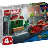 Lego Marvel Iron Man con Moto y Hulk