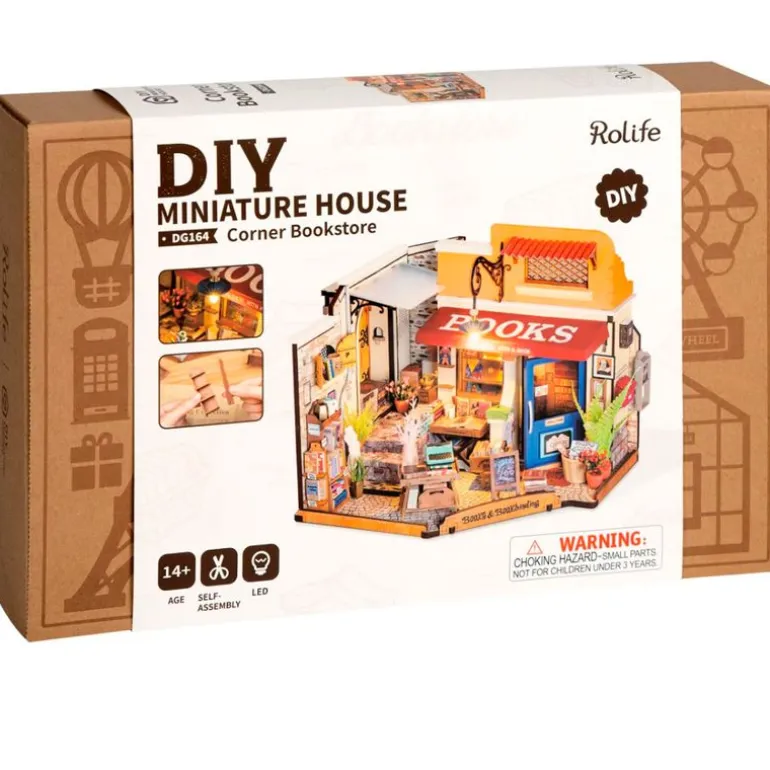 Librería Maqueta Casa Miniatura