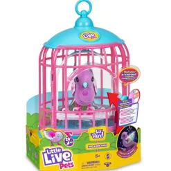 Little Live Pets Jaula Pájaro Parlachín