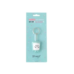 Llavero 3D Vaso de Leche