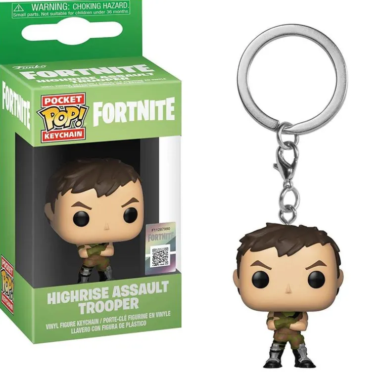 Llavero Funko POP Fortnite Assault Trooper