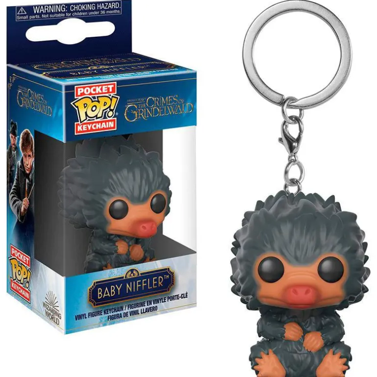LLavero Funko Pop Niffler Gris