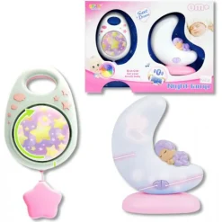 Lámpara Luna con Mando Rosa