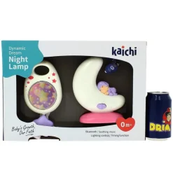 Lámpara Luna con Mando Rosa