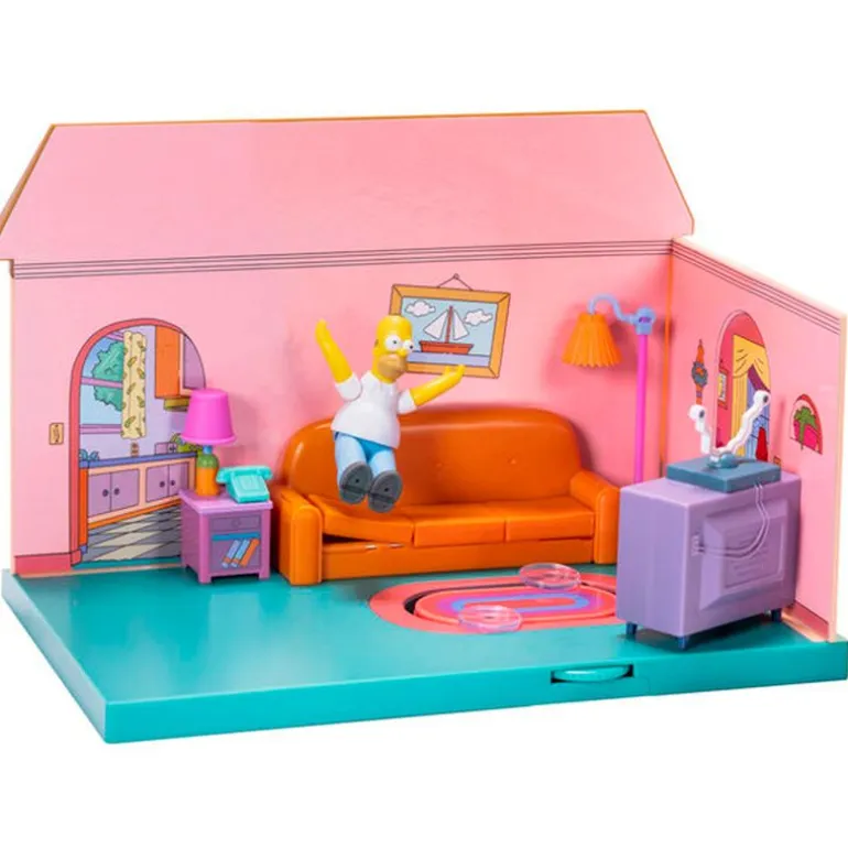 Los Simpson Playset Diorama Salón