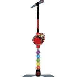 Los Vengadores Micrófono de Pie con Amplificador