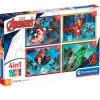 Los Vengadores Puzzle Evolutivo 4 en 1