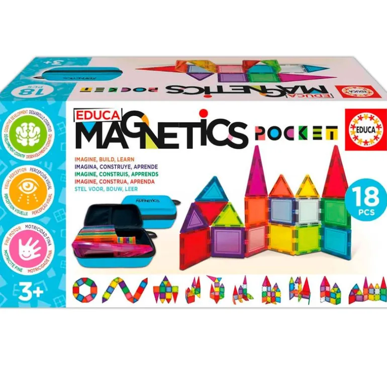 Magnetics Pocket 18 Piezas