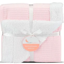 Manta para bebé Borreguito Rosa