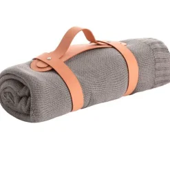 Manta punto Bamboo Stelle Gris