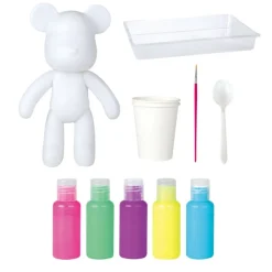 Marbleous Bear Crea tu Oso de Colores Neón