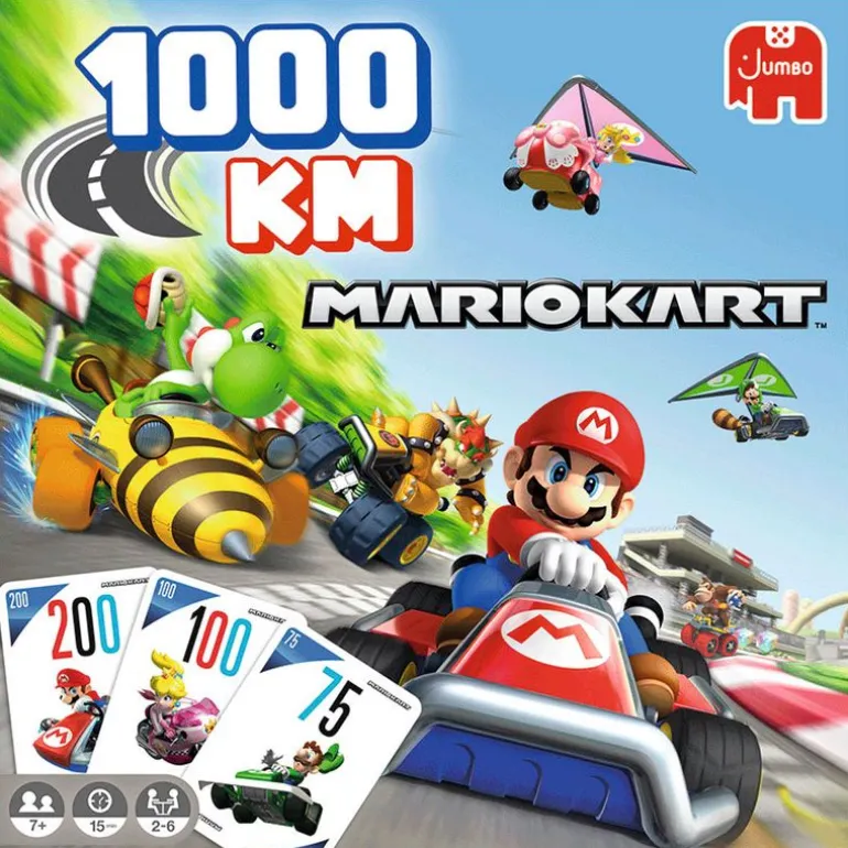 Mario Kart Juego Mesa 1000 km
