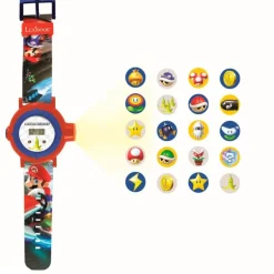 Mario Kart Reloj Digital Proyector