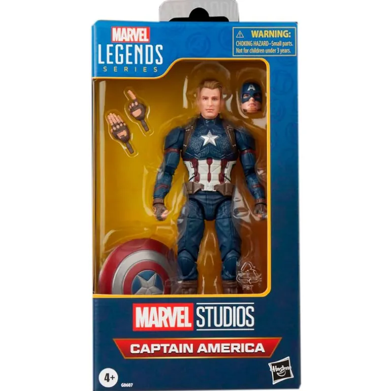 Marvel Legends Figura Capitán América Endgame