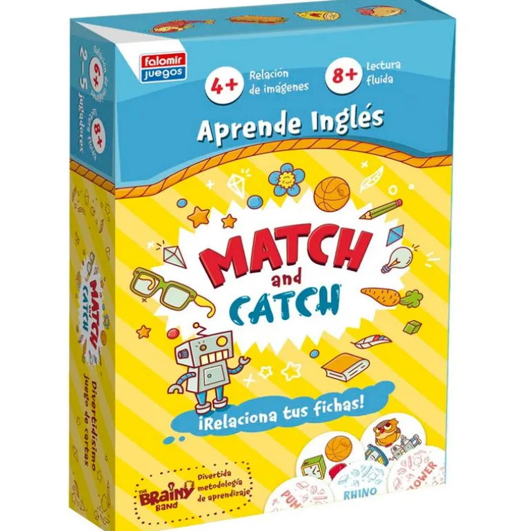 Match & Catch Juego Aprender Inglés