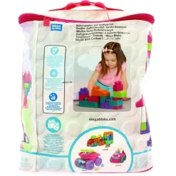 Mega Bloks First Builders ECO Bolsa 60 Rosa