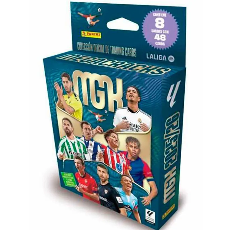 Megacracks Liga 2025-26 Pack 8 Sobres Sorpresa