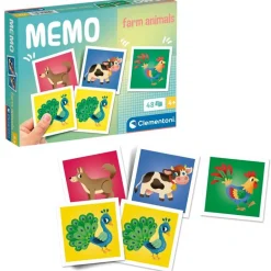 Memory Pocket Granja de Animales
