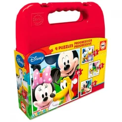 Mickey Maleta Puzzle Progresivo