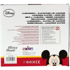 Mickey Mouse Sandwich con Cantimplora