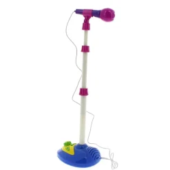 Micrófono electrónico azul