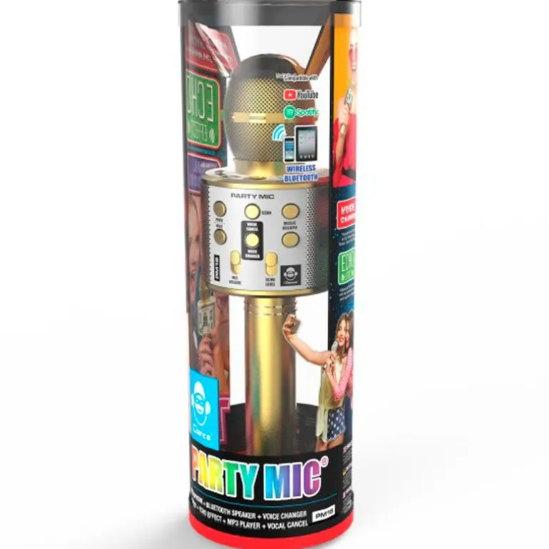 Micrófono Karaoke Bluetooth 7 en 1