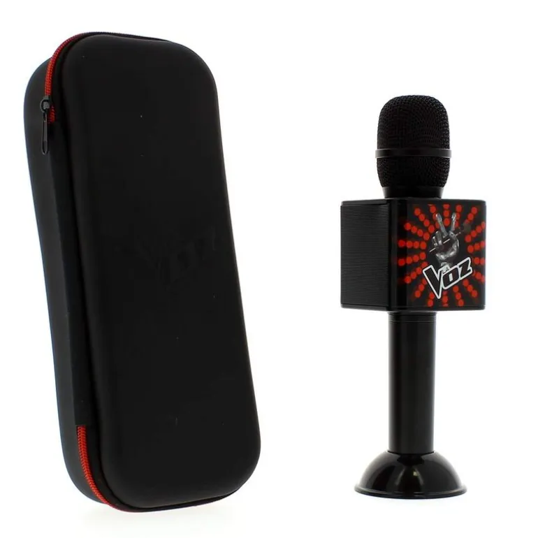 Micrófono La Voz Negro/Rojo