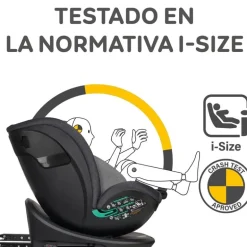 Milos 40-150 cm top tether Negro/Gris