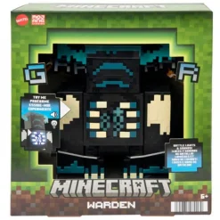 Minecraft Criatura Warden Figura Luces Sonidos