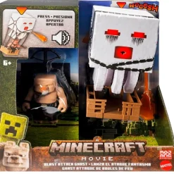 Minecraft Ghast de Ataque con Proyectiles