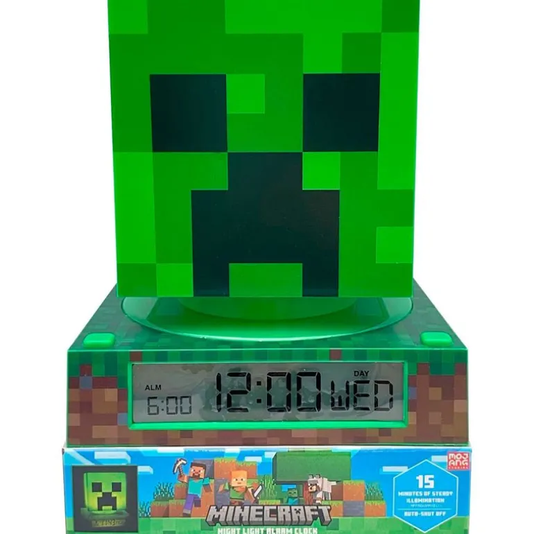 Minecraft Lámpara Despertador