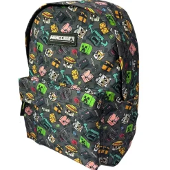 Minecraft Mochila Escolar Americana