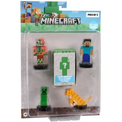 Minecraft Pack 5 Figuras Surtido