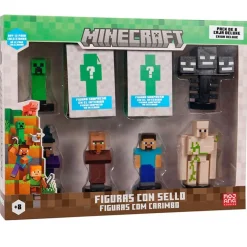 Minecraft Pack Deluxe 8 Figuras Sorpresa