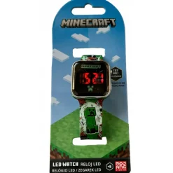 Minecraft Reloj Digital LED