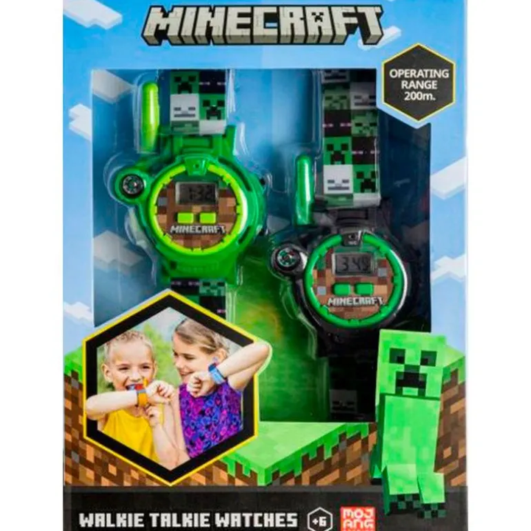 Minecraft Reloj Walkie Talkie 2 en 1