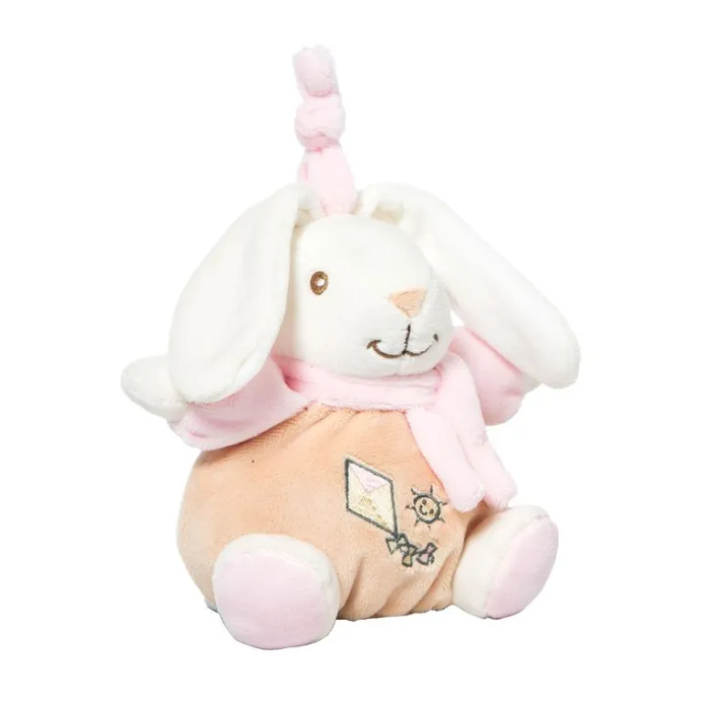 Mini Conejo Musical 16 cm Rosa
