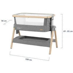 Minicuna colecho Nanna Gris