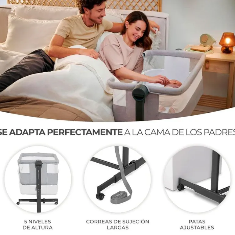 Minicuna colecho Neste Up2 Grey