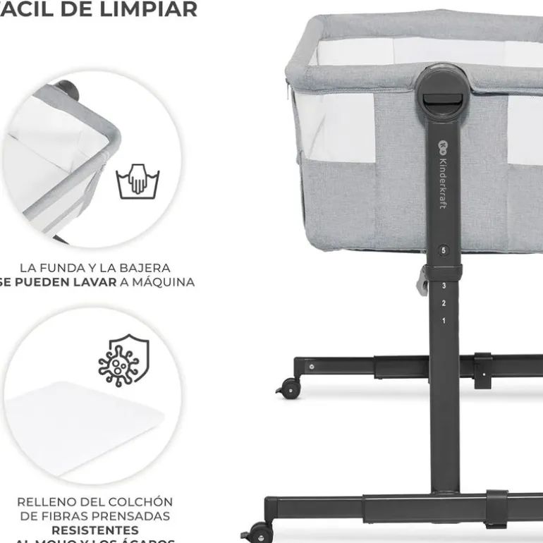 Minicuna colecho Neste Up2 Grey