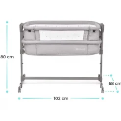 Minicuna colecho Neste Up Grey