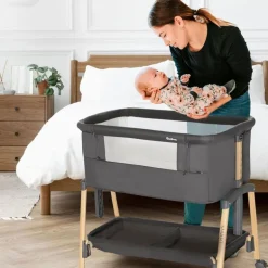 Minicuna Colecho Smart Gris